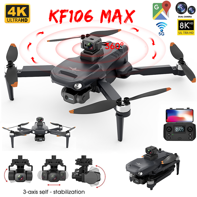 Drone Camera Wide Angle - 2022 새로운 KF106 Max Drone 8K
