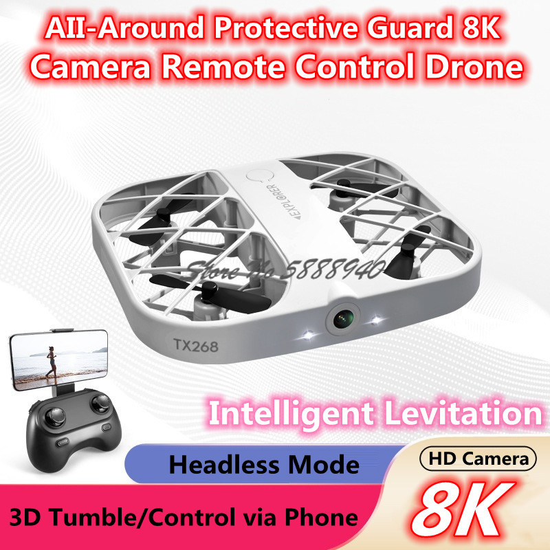 Drone Camera Mount - 밀폐형 보호 8K HD 카메라 WIFI