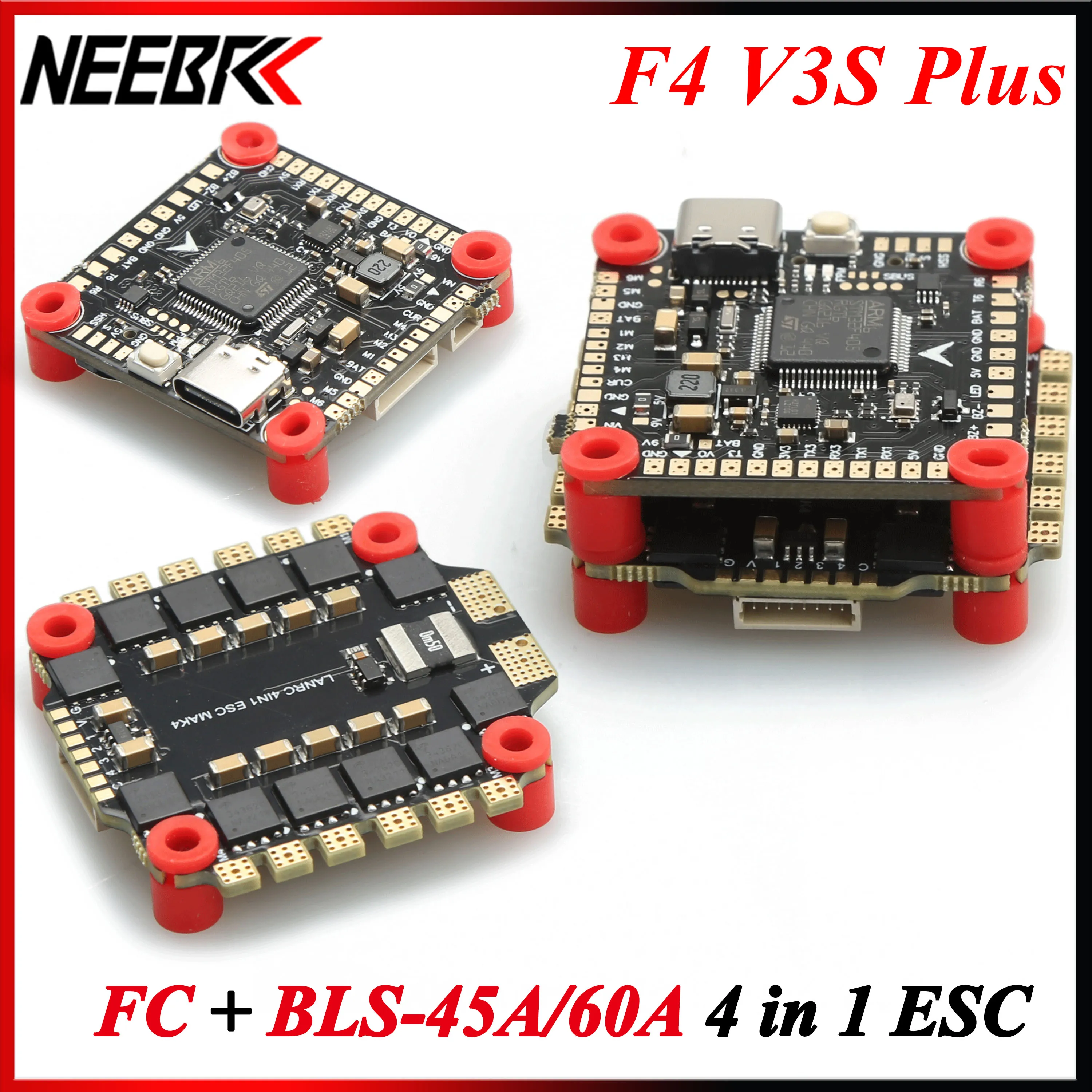F4V3S F4 V3S Plus FC 플라이트 컨트롤러 - Betaflight Fc F4 리뷰 및 가격