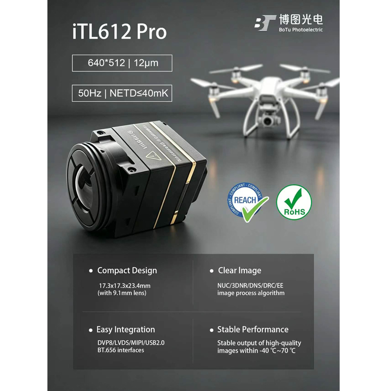 Itl612 CVBS 미니 640*512 9.1mm/2 - Drone Camera Night Vision 리뷰 및 가격
