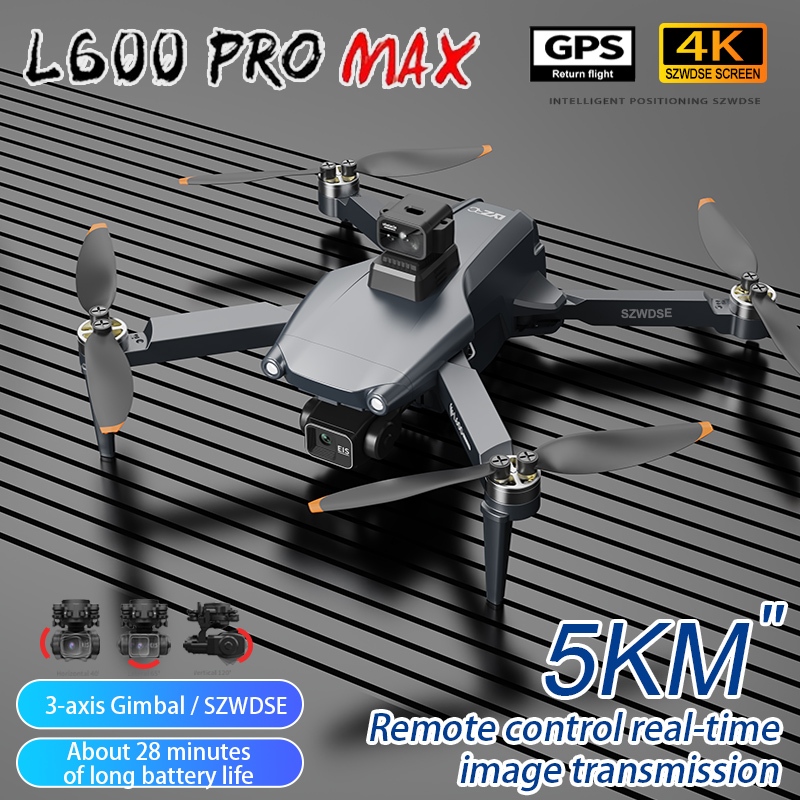 L600 Pro MAX /L600 PRO 드론 4K 전 - Drone Camera Night Vision 리뷰 및 가격