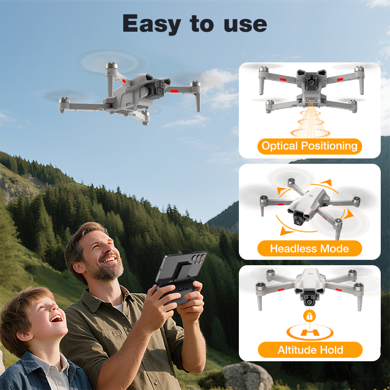 새로운 핫 L017 프로 드론 브러시리스 3D 롤 36 - Drone Camera Lens 리뷰 및 가격