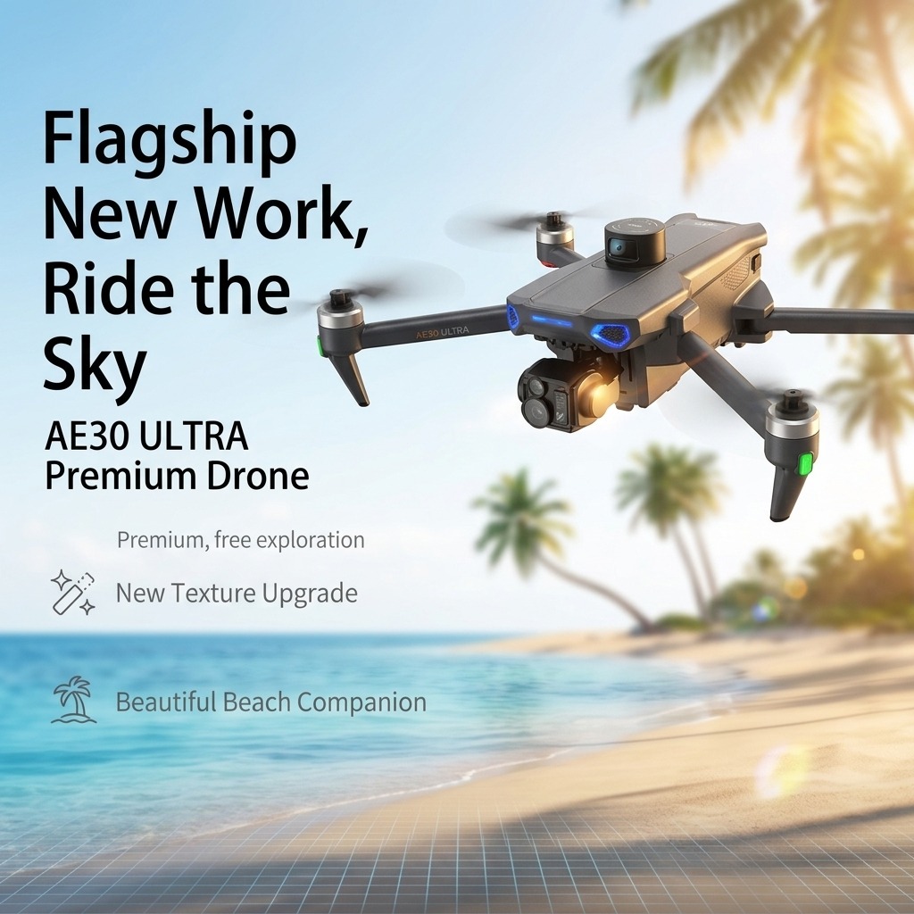 신제품 AE30 울트라 GPS 드론 4K 프로페셔널 H - Drone Camera With Gimbal 리뷰 및 가격