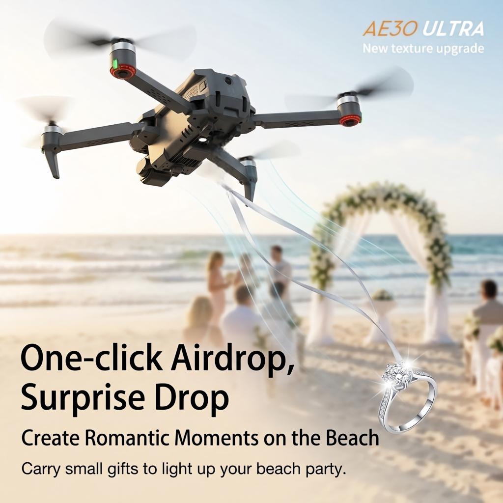 신제품 AE30 울트라 GPS 드론 4K 프로페셔널 H - Drone Camera With Gimbal 리뷰 및 가격